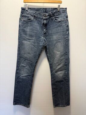 Nautica Slim Straight Stretch Jeans Medium Wash Denim Men's Size 34x32